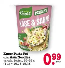 E-Center Knorr pasta pot Angebot
