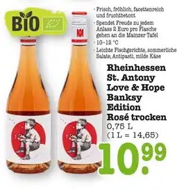 E-Center St. antony love & hope banksy edition rosé trocken Angebot