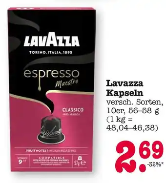 E-Center Lavazza kapseln Angebot