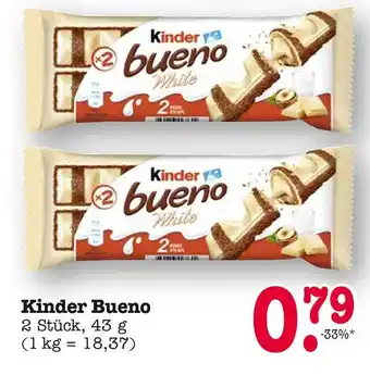 E-Center Kinder bueno white Angebot