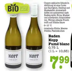 E-Center Kopp fumé blanc Angebot