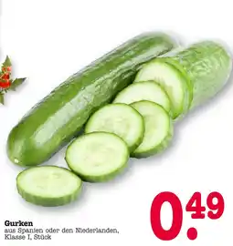 E-Center Gurken Angebot