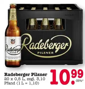 E-Center Radeberger pilsner Angebot