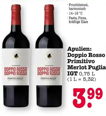 E-Center Doppio rosso primitivo merlot puglia igt Angebot