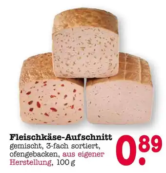 E-Center Fleischkäse-aufschnitt Angebot