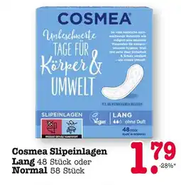 E-Center Cosmea slipeinlagen lang Angebot