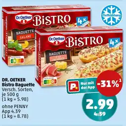 PENNY Dr. oetker bistro baguette salami Angebot