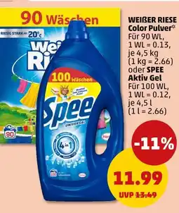 PENNY Weißer riese color pulver Angebot