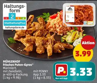 PENNY Mühlenhof frisches puten-gyros Angebot