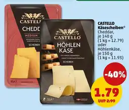 PENNY Castello käseschneiben cheddar Angebot