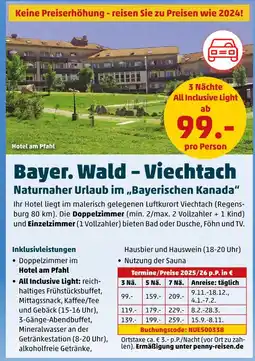 PENNY Hotel am pfahl Angebot