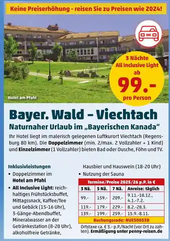 PENNY Hotel am pfahl Angebot