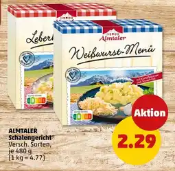 PENNY Almtaler leber menü Angebot