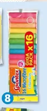 PENNY Spontex 16er-packung mikrofasertücher Angebot