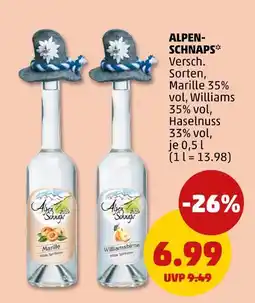PENNY Alpen schnaps alpen schnaps Angebot