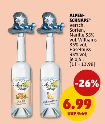 PENNY Alpen schnaps alpen schnaps Angebot