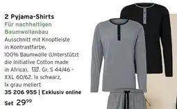 Tchibo 2 pyjama-shirts Angebot