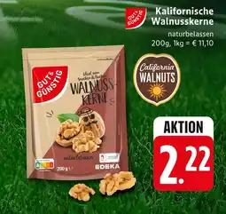 Edeka Gut & günstig kalifornische walnusskerne Angebot