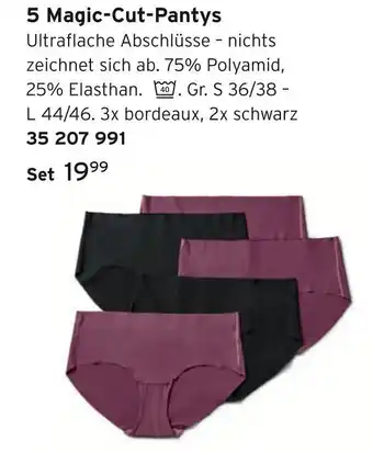 Tchibo Magic-cut-pantys Angebot