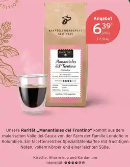 Tchibo Manantiales del frontino Angebot