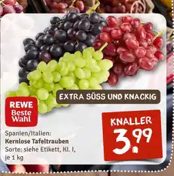 nahkauf Rewe beste wahl kernlose tafeltrauben schwarz Angebot
