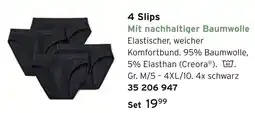 Tchibo 4 slips Angebot