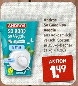 nahkauf Andros so good - so veggie natur Angebot