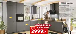 porta Express küchen einbauküche clean anthrazit/eiche Angebot