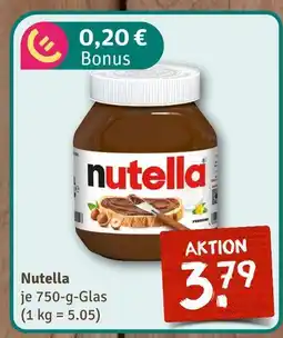 nahkauf Nutella Angebot