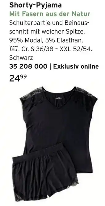 Tchibo Shorty-pyjama Angebot