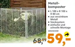 Globus Baumarkt Metallkomposter Angebot
