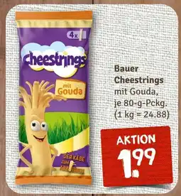 nahkauf Bauer cheestrings mit gouda Angebot