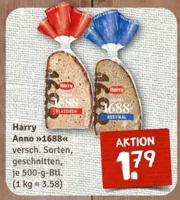 nahkauf Harry anno 1688 klassisch Angebot