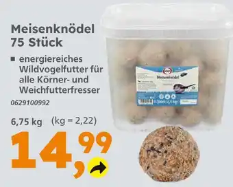 Globus Baumarkt Meisenknödel 75 stück Angebot
