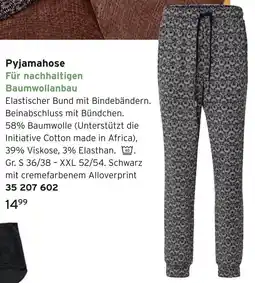 Tchibo Pyjamahose Angebot