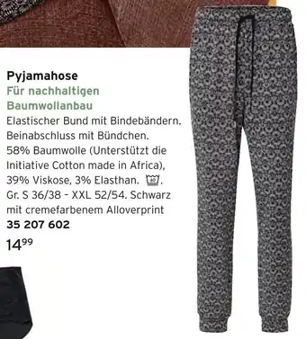 Tchibo Pyjamahose Angebot