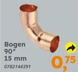 Globus Baumarkt Bogen 90° Angebot