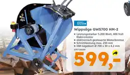 Globus Baumarkt Güde wippsäge gws700 hm-2 Angebot
