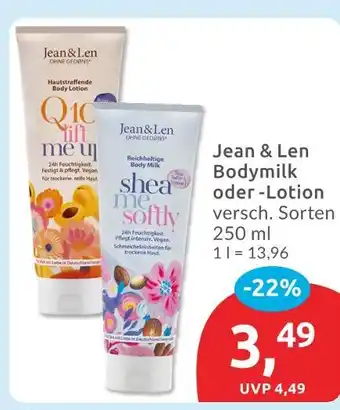 Budni Jean & len bodymilk q10 lift me up Angebot