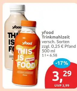 Budni Yfood trinkmahlzeit classic Angebot