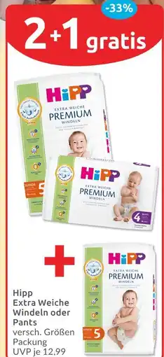Budni Hipp extra weiche premium windeln junior Angebot