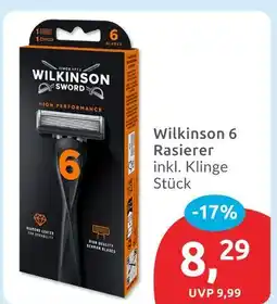 Budni Wilkinson sword 6 rasierer Angebot