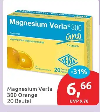 Budni Verla magnesium verla 300 orange Angebot