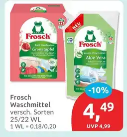 Budni Frosch bunt-waschpulver granatapfel Angebot