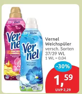 Budni Vernel weichspüler aromatherapie bezaubernde magnolie Angebot