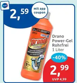 Budni Drano power-gel rohrfrei Angebot