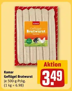 REWE Kamar geflügel bratwurst Angebot