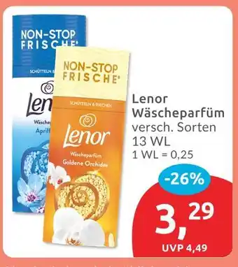 Budni Lenor wäscheparfüm aprilsfrisch Angebot