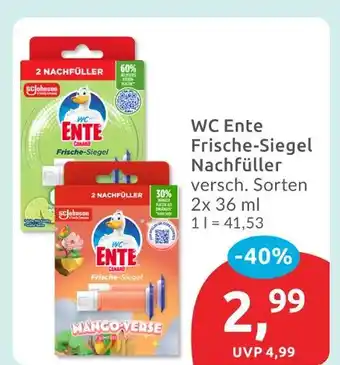 Budni Wc ente frische-siegel nachfüller lime Angebot