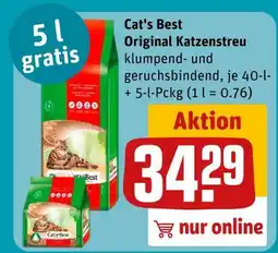 REWE Cat's best original katzenstreu Angebot